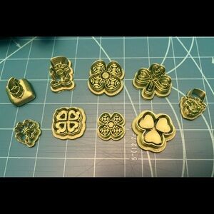 Polymer clay cutter st. Patrick’s day set!